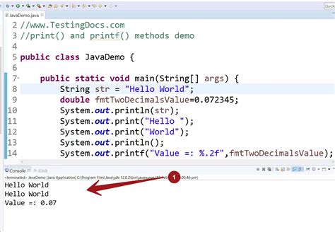 how to print out array in java and does using println or System.out.println matter?